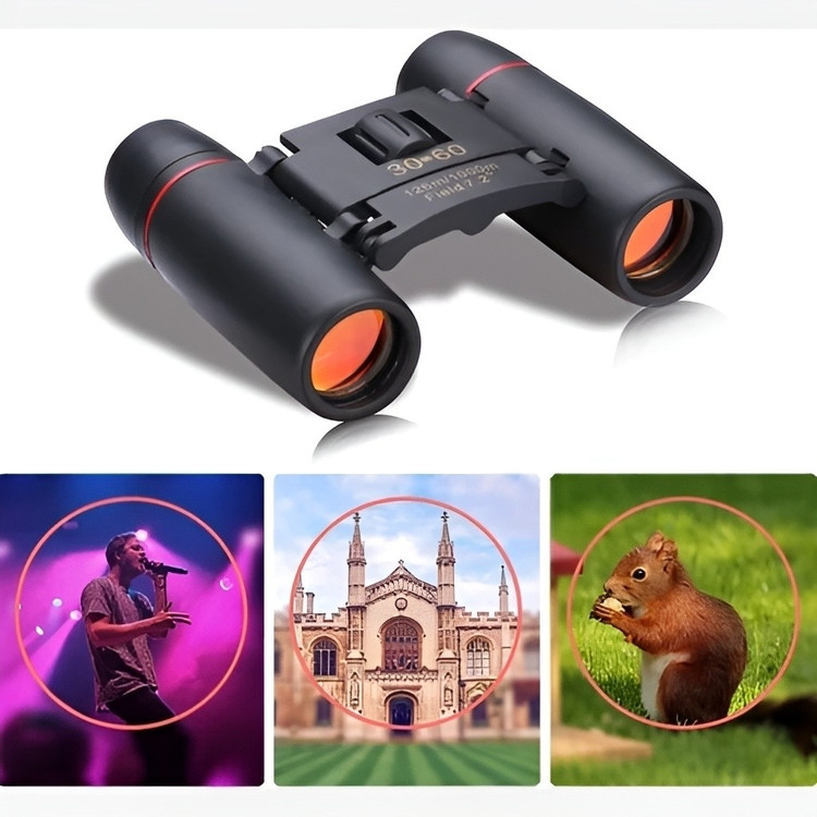 دوربین شکاری دوچشمی اورجینال جیبی و تاشو BINOCULARS(و خرید قسطی)