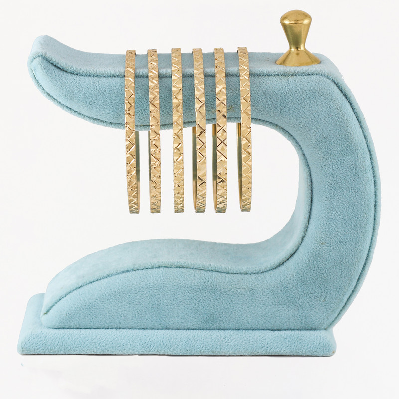 النگو زنانه کد DD535-SIZE2 بسته 6 عددی
