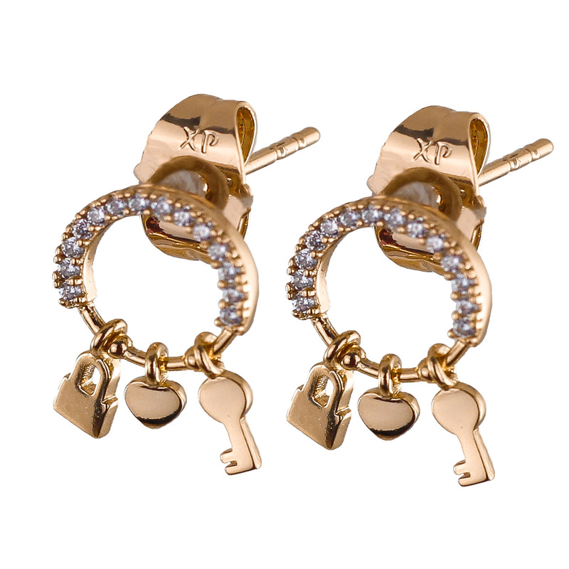 گوشواره زنانه ژوپینگ مدل cs458