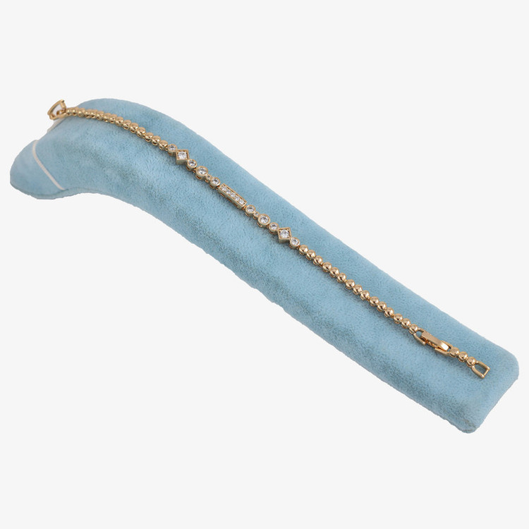 دستبند زنجیری زنانه ژوپینگ مدل AAD1040