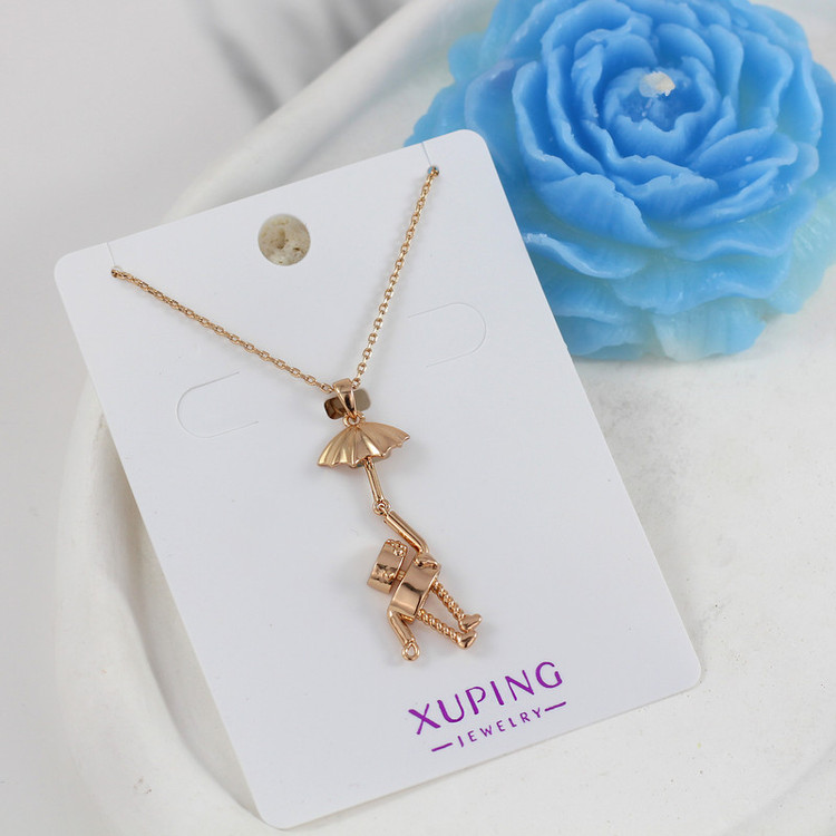 گردنبند زنانه ژوپینگ مدل ربات چترباز کد N578E