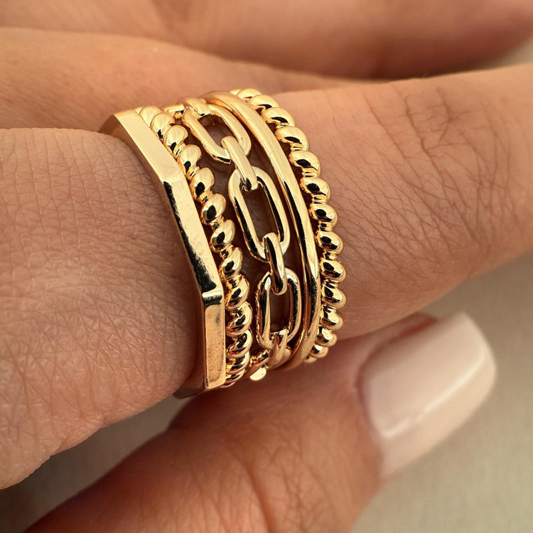 انگشتر زنانه ژوپینگ مدل R0028