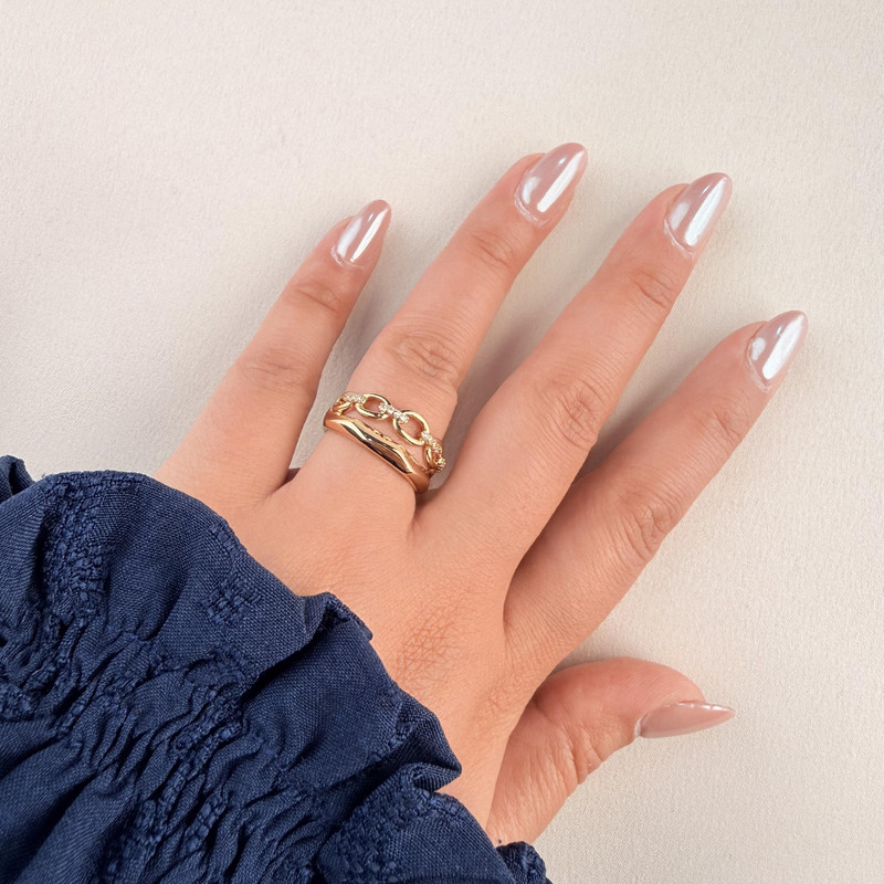 انگشتر زنانه ژوپینگ مدل R0098