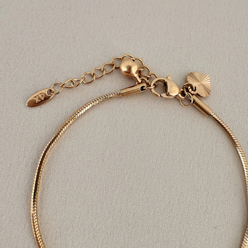 دستبند زنانه ژوپینگ طرح ماری گرد مدل X0001020