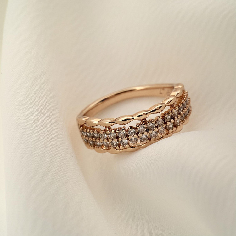 انگشتر زنانه ژوپینگ طرح اورلیا مدل R00123