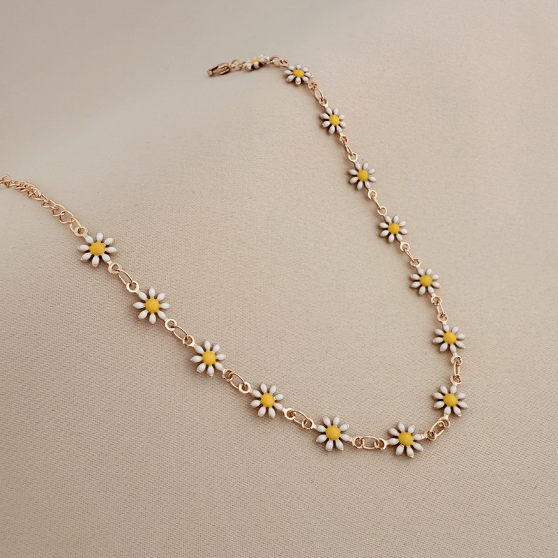 پابند زنانه وای اس ایکس طرح گل بابونه مدل Y003
