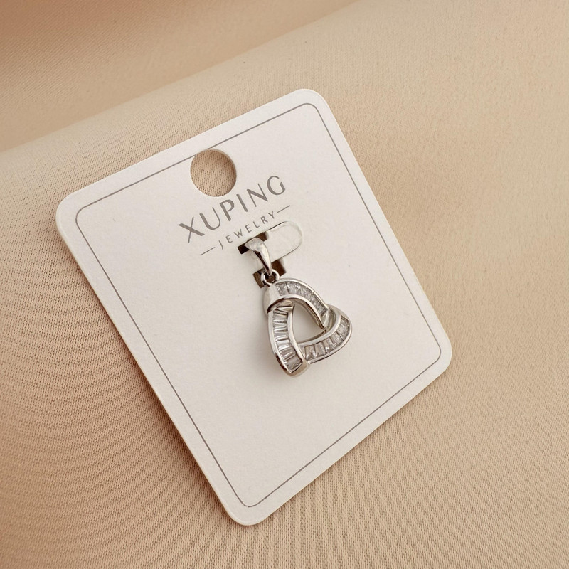 آویز گردنبند زنانه مثلثی ژوپینگ مدل X001062967