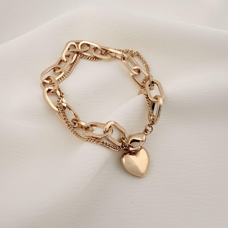 دستبند دو لاین هرمس ژوپینگ مدل X001250653
